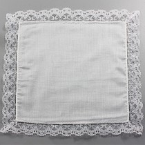 pañuelo de boda con puntilla