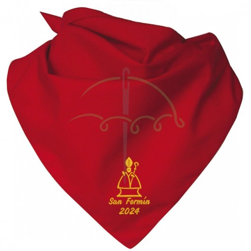 Pañuelo san Fermín bordado